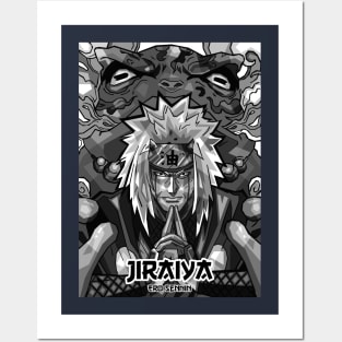Jiraiya Sensei Posters and Art